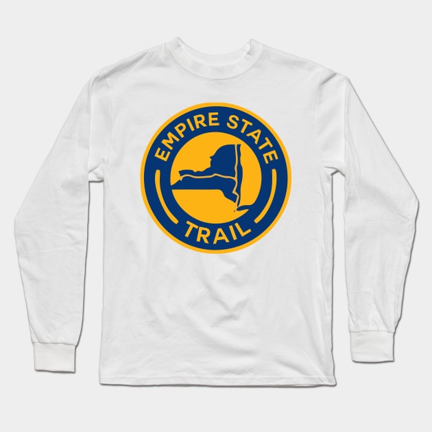 Empire State Trail Long Sleeve T-Shirt by luisharun